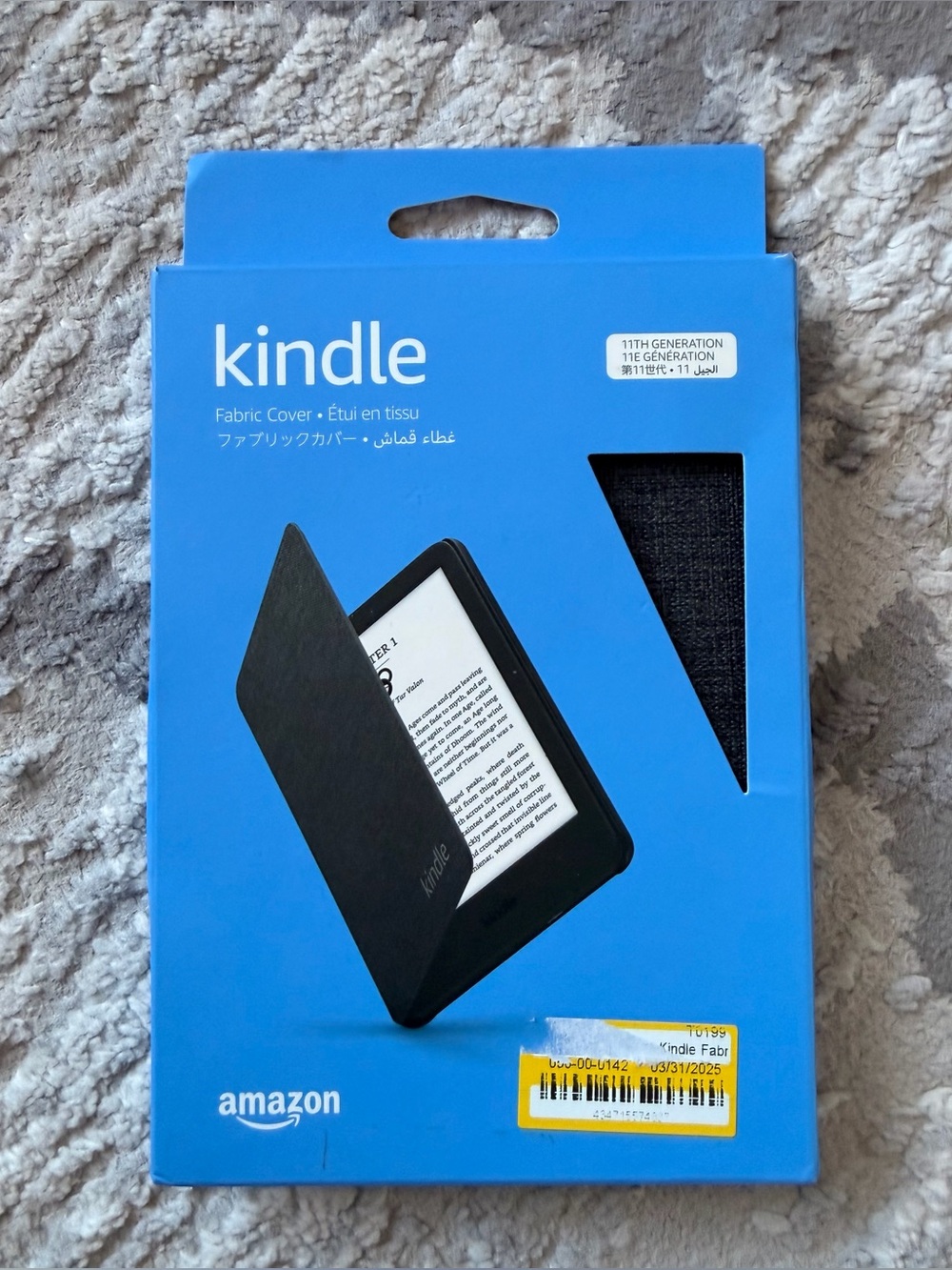 AMAZON KINDLE Fabric Cover Case - Picture 2 of 5